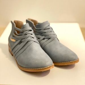 Rocket Dog booties. Light blue. Size 8.